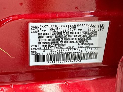 Used 2024 Nissan Sentra SV image 30