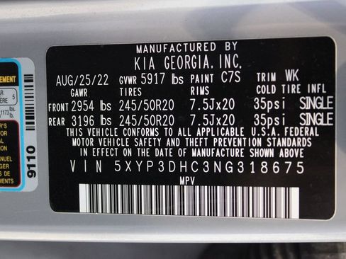 Used 2022 Kia Telluride EX w/ EX Premium Package AWD/4WD image 33