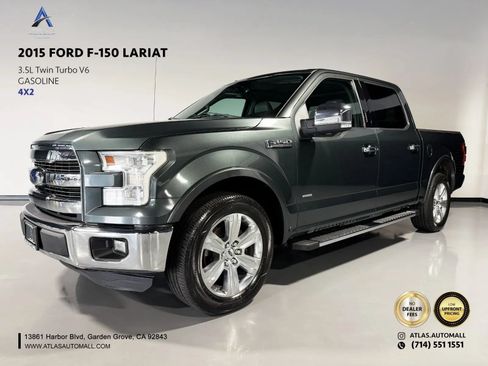 Used 2015 Ford F150 Lariat w/ Equipment Group 502A Luxury RWD image 1