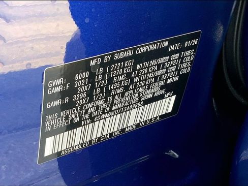 Used 2026 Subaru Ascent Touring AWD/4WD image 8