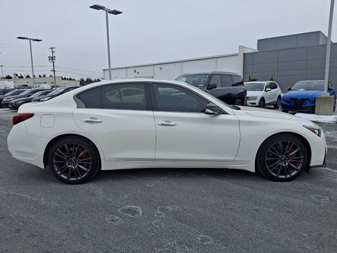 Used 2021 INFINITI Q50 Red Sport 400 w/ Proactive Package image 7