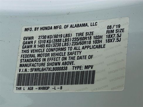 Used 2020 Honda Odyssey EX-L image 38