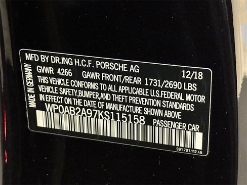 Used 2019 Porsche 911 Carrera GTS image 38