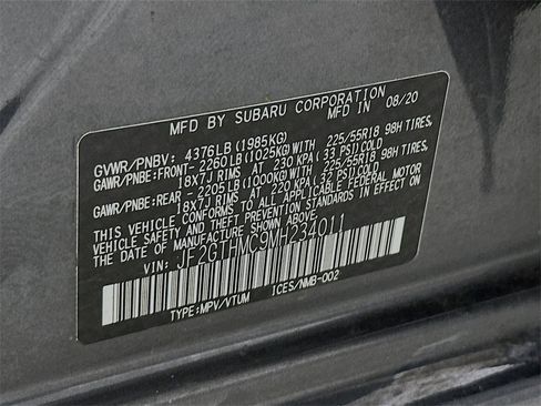 Used 2021 Subaru Crosstrek 2.5i Limited w/ Popular Package #4 image 27