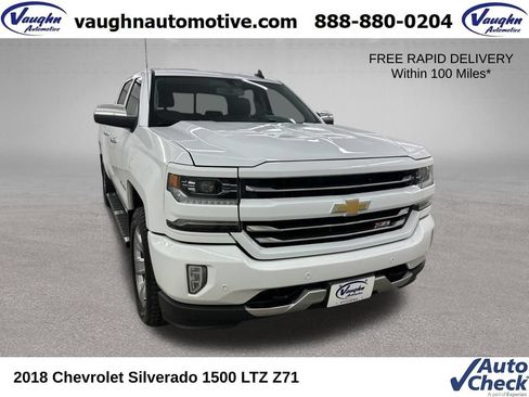 Used 2018 Chevrolet Silverado 1500 LTZ Z71 w/ LTZ Plus Package AWD/4WD image 1