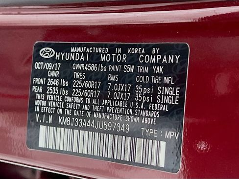 Used 2018 Hyundai Tucson SEL FWD image 26