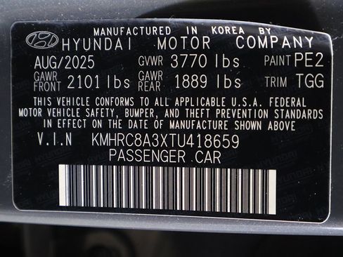 Certified 2026 Hyundai Venue SEL FWD image 39