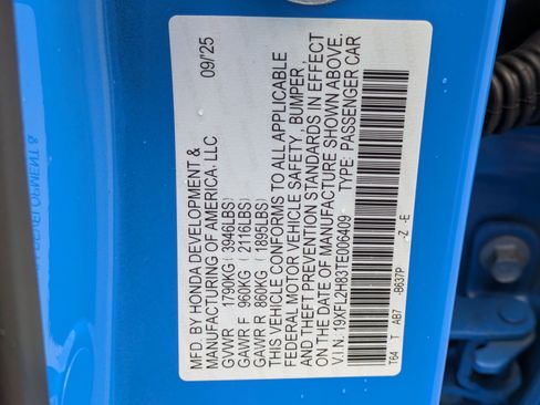 New 2026 Honda Civic Sport image 18