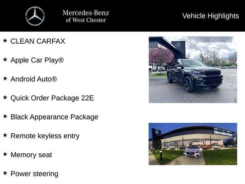 Used 2023 Jeep Grand Cherokee Limited w/ Black Appearance Package AWD/4WD image 5