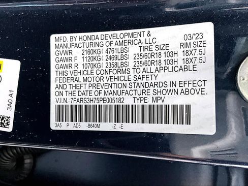 Certified 2023 Honda CR-V EX-L image 66