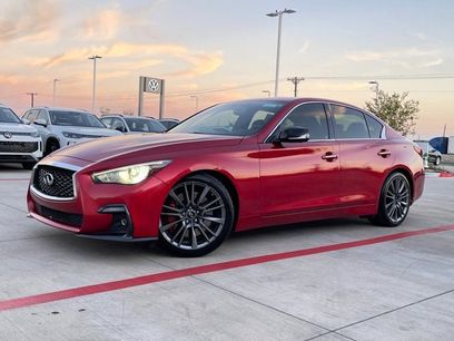 Used 2018 INFINITI Q50 Red Sport 400 w/ Sensory Package (Sport)