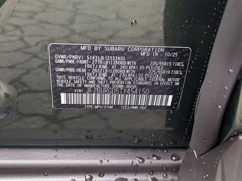 New 2026 Subaru Outback Limited XT image 19