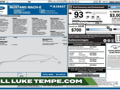 Used 2022 Ford Mustang Mach-E Select