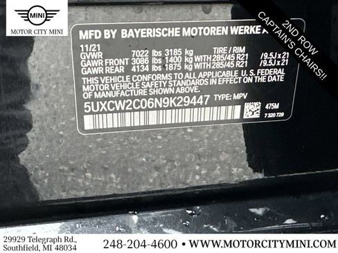 Used 2022 BMW X7 xDrive40i w/ Executive Package image 23