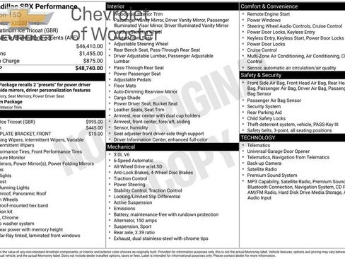 Used 2011 Cadillac SRX Performance AWD/4WD image 18