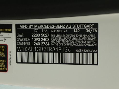New 2026 Mercedes-Benz C 300 Sedan image 12