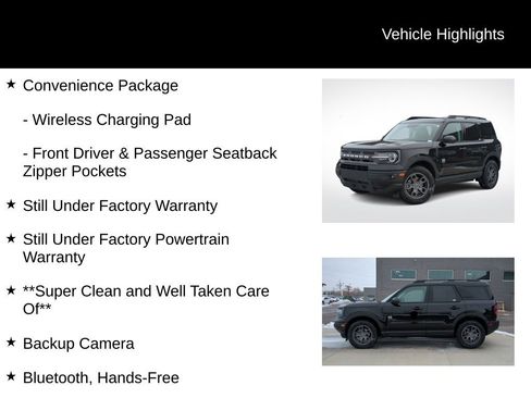 Certified 2023 Ford Bronco Sport Big Bend w/ Convenience Package image 11