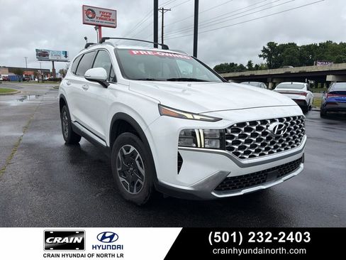 Used 2022 Hyundai Santa Fe Blue AWD/4WD image 1