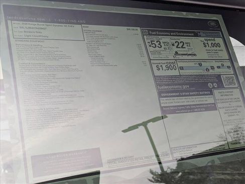 New 2026 Land Rover Range Rover Sport Dynamic SE image 20