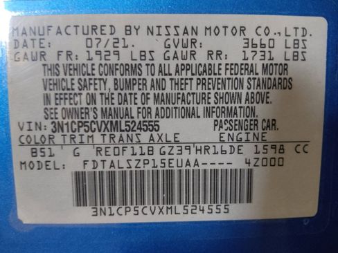 Used 2021 Nissan Kicks SV FWD image 33