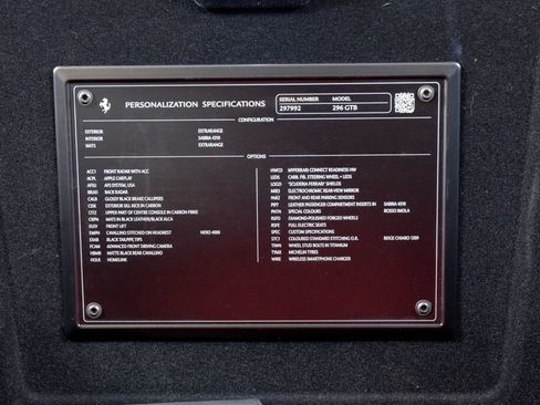 Certified 2023 Ferrari 296 GTB RWD image 54