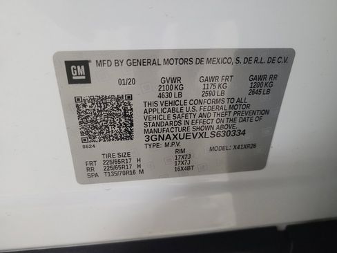 Used 2020 Chevrolet Equinox LT image 33