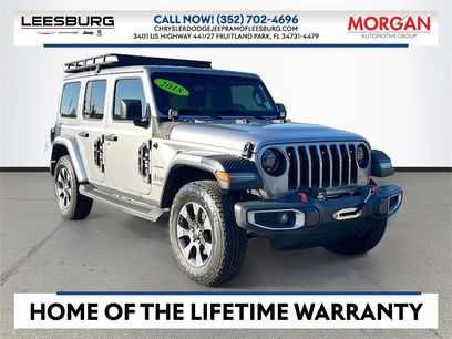 Certified 2018 Jeep Wrangler Unlimited Sahara