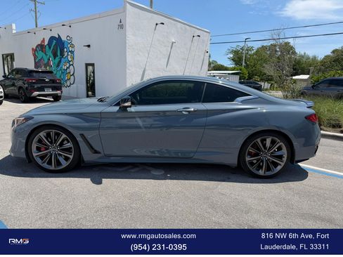 Used 2021 INFINITI Q60 Red Sport 400 w/ Cargo Package RWD image 3