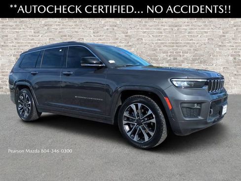 Used 2021 Jeep Grand Cherokee L Overland w/ Luxury Tech Group IV image 1