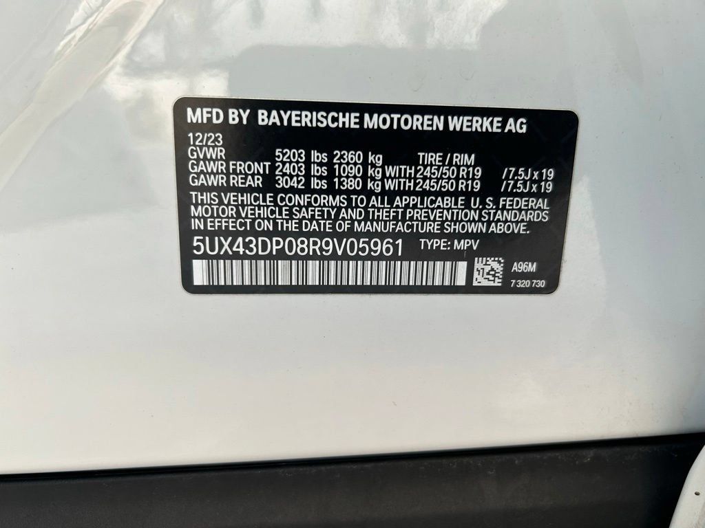 Used 2024 BMW X3 sDrive30i RWD image 50