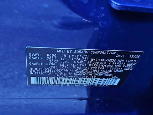 New 2026 Subaru Ascent Touring image 36