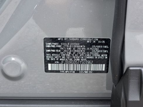 New 2026 Subaru Outback Limited XT AWD/4WD image 33