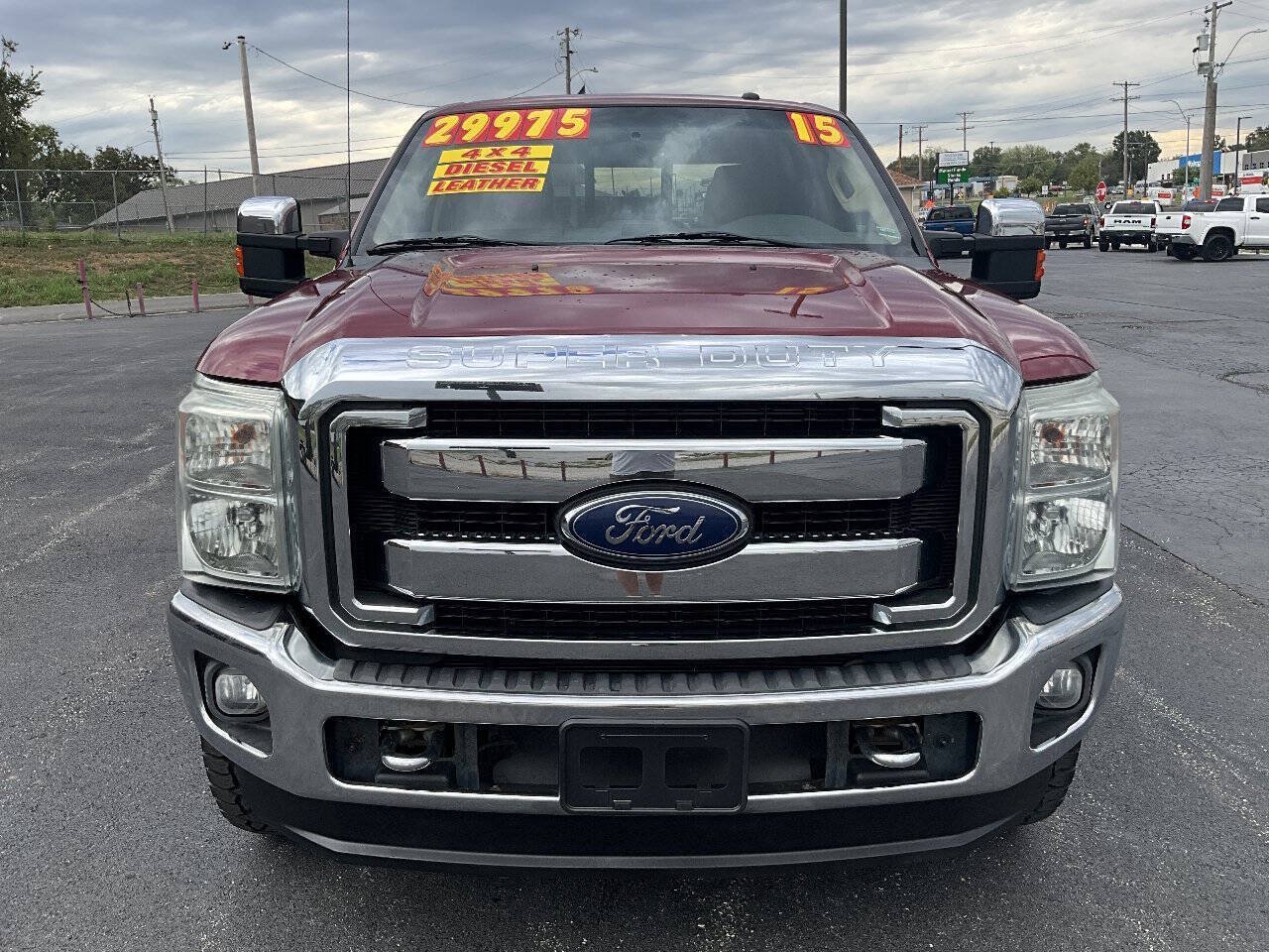 Used 2015 Ford F250 Lariat w/ Lariat Ultimate Package AWD/4WD image 8