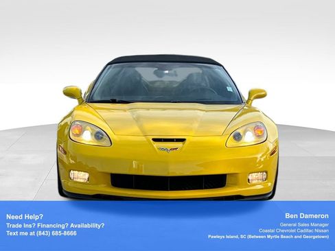 Used 2010 Chevrolet Corvette Grand Sport w/ Preferred Equipment Group RWD image 2
