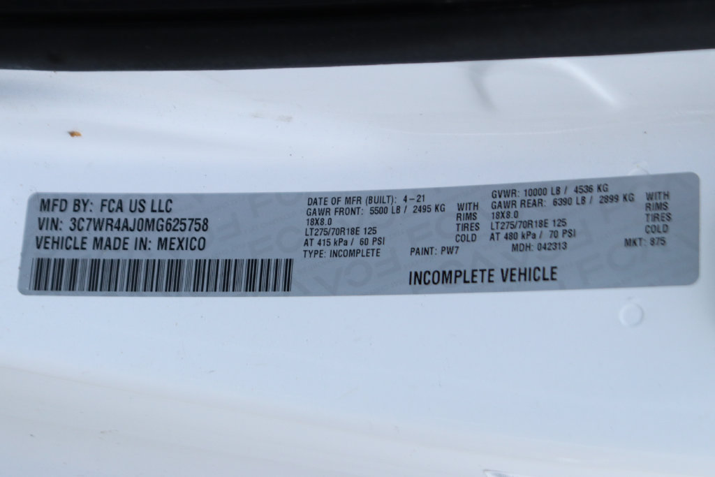 Used 2021 RAM 2500 Tradesman RWD image 47