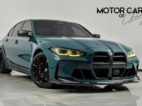 Used 2023 BMW M3 Competition w/ M Carbon Exterior Package AWD/4WD image 1