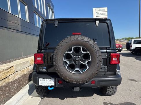 Used 2023 Jeep Wrangler Unlimited Rubicon 4xe w/ Steel Bumper Group AWD/4WD image 4