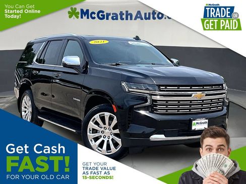 Used 2021 Chevrolet Tahoe Premier w/ Premium Package AWD/4WD image 1