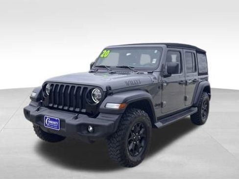 Used 2020 Jeep Wrangler Unlimited Willys image 4