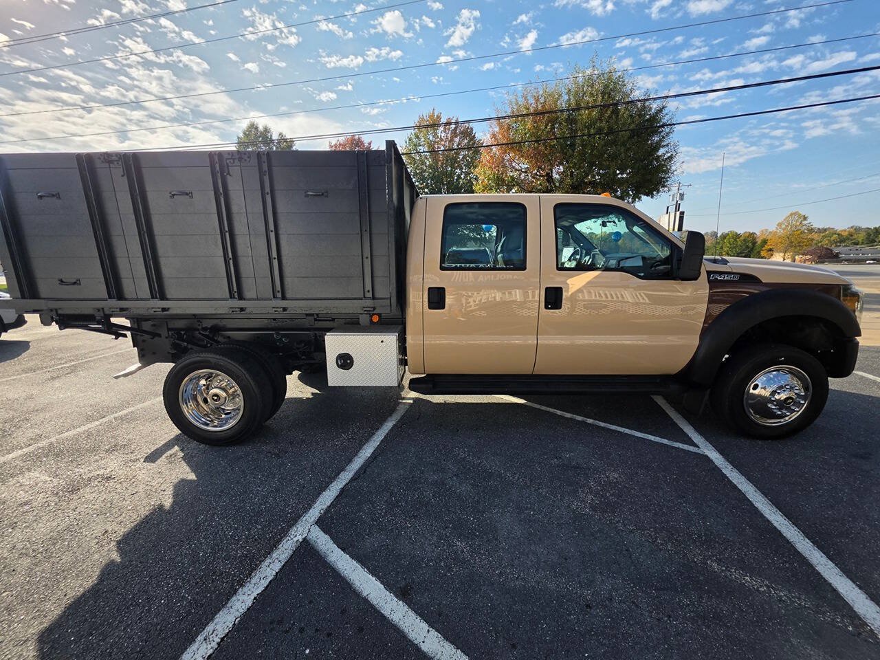 Used 2013 Ford F450 XL w/ Snow Plow Prep Pkg RWD image 8