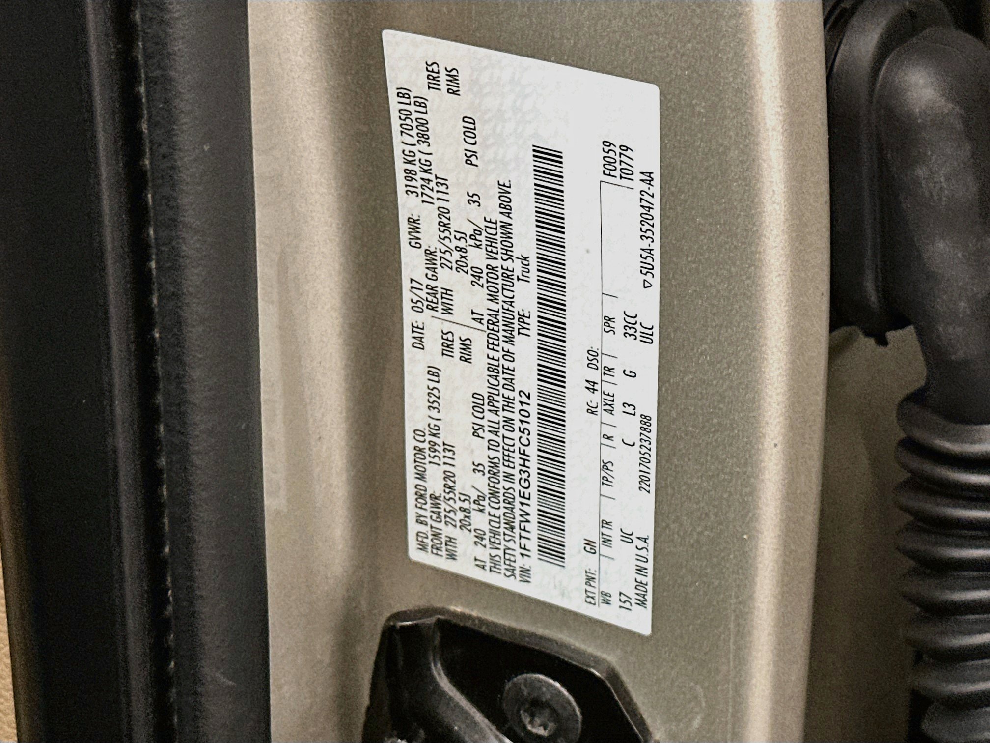 Used 2017 Ford F150 XLT w/ Equipment Group 302A Luxury AWD/4WD image 12