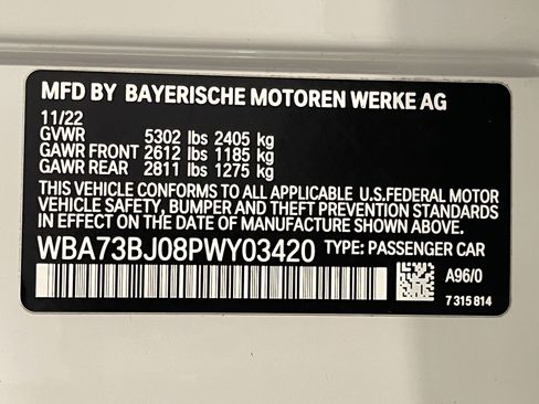 Used 2023 BMW 540i xDrive w/ Premium Package AWD/4WD image 56