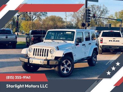 Used 2018 Jeep Wrangler Unlimited Sahara w/ Connectivity Group AWD/4WD image 1