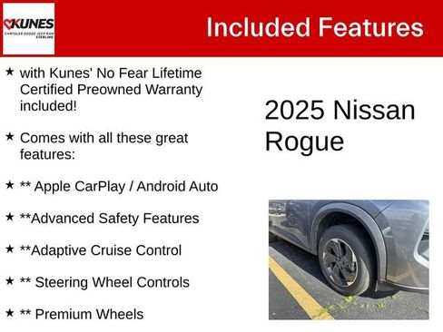 Used 2025 Nissan Rogue SV AWD/4WD image 4