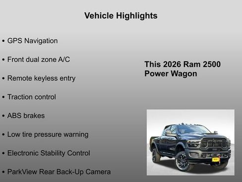 New 2026 RAM 2500 Power Wagon image 5