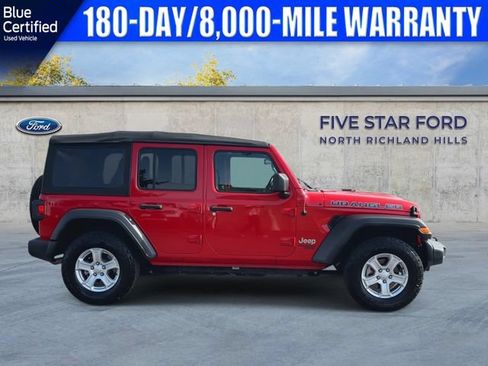 Used 2021 Jeep Wrangler Unlimited Sport AWD/4WD image 11