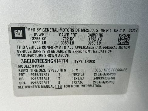 Used 2017 Chevrolet Silverado 1500 LT w/ All Star Edition image 35