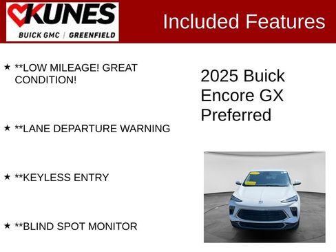 Used 2025 Buick Encore GX Preferred FWD image 3