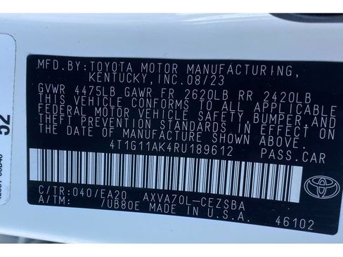 Used 2024 Toyota Camry SE image 20