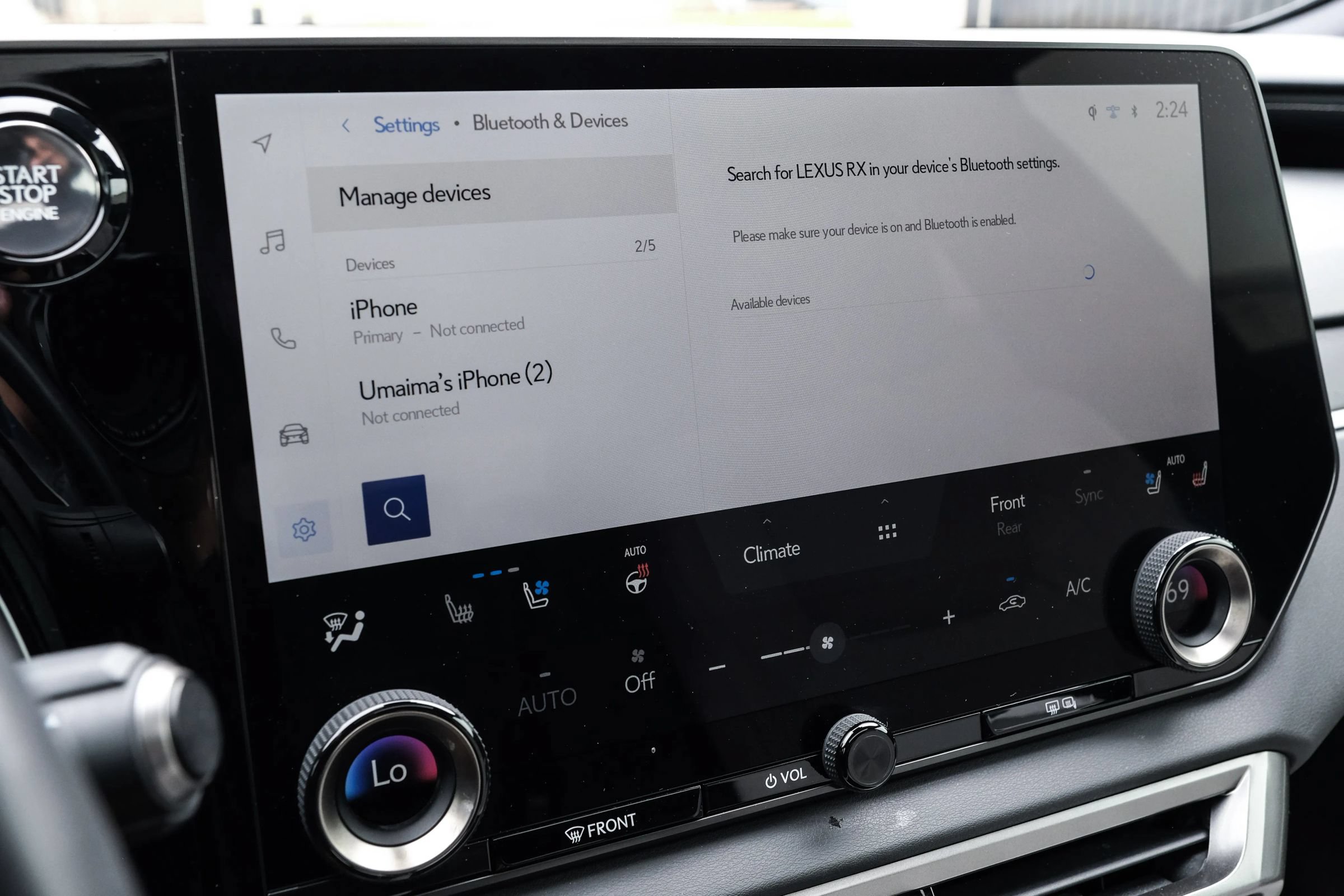 Used 2023 Lexus RX 350 Premium w/ Accessory Package FWD image 36